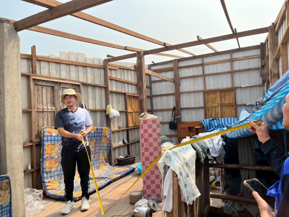 พายุฤดูร้อนลมกรรโชกแรง (วาตภัย) เมื่อวันที่ 23 เม.ย. 2569